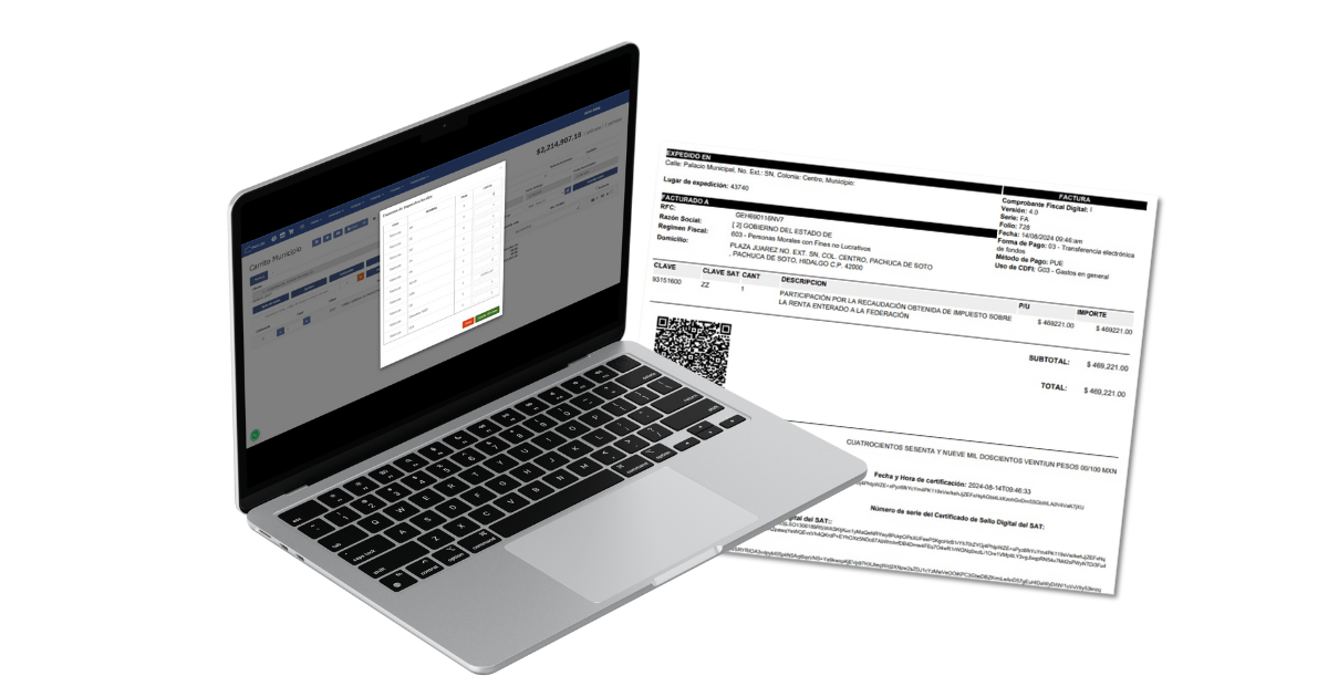 Software para facturación de Gobiernos Municipales Mexicanos.