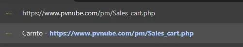 Ejemplo de URL